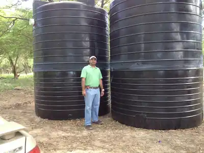 Tanques de la planta de tratamiento Costa Mar