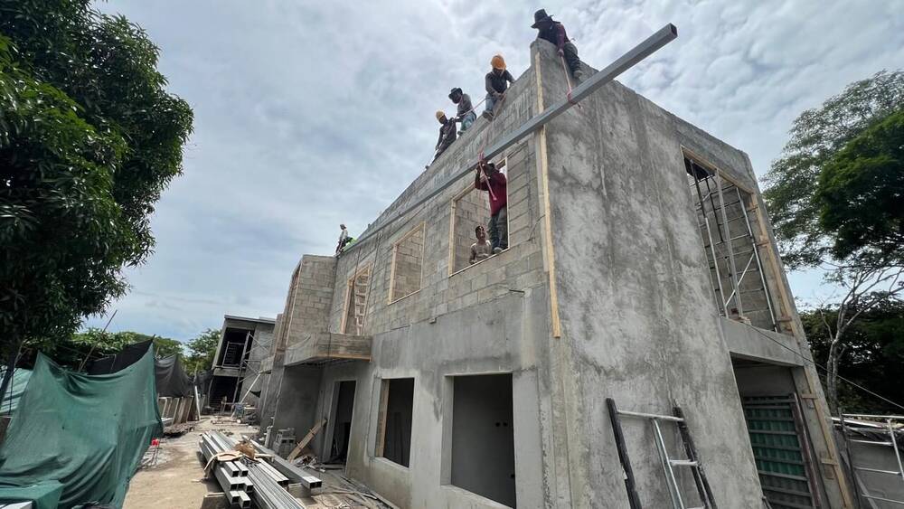 Instalación de techo